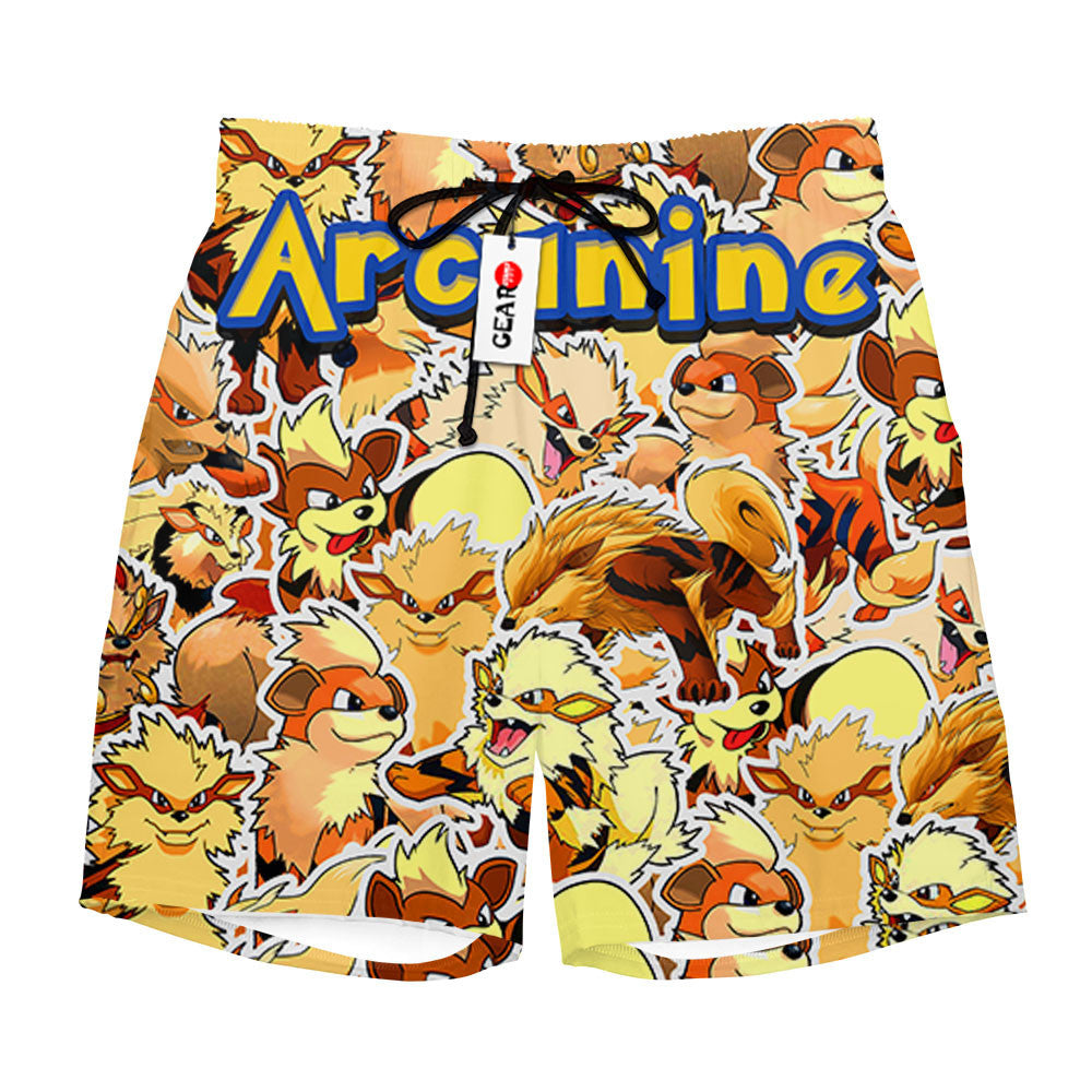 Arcanine Beach Shorts