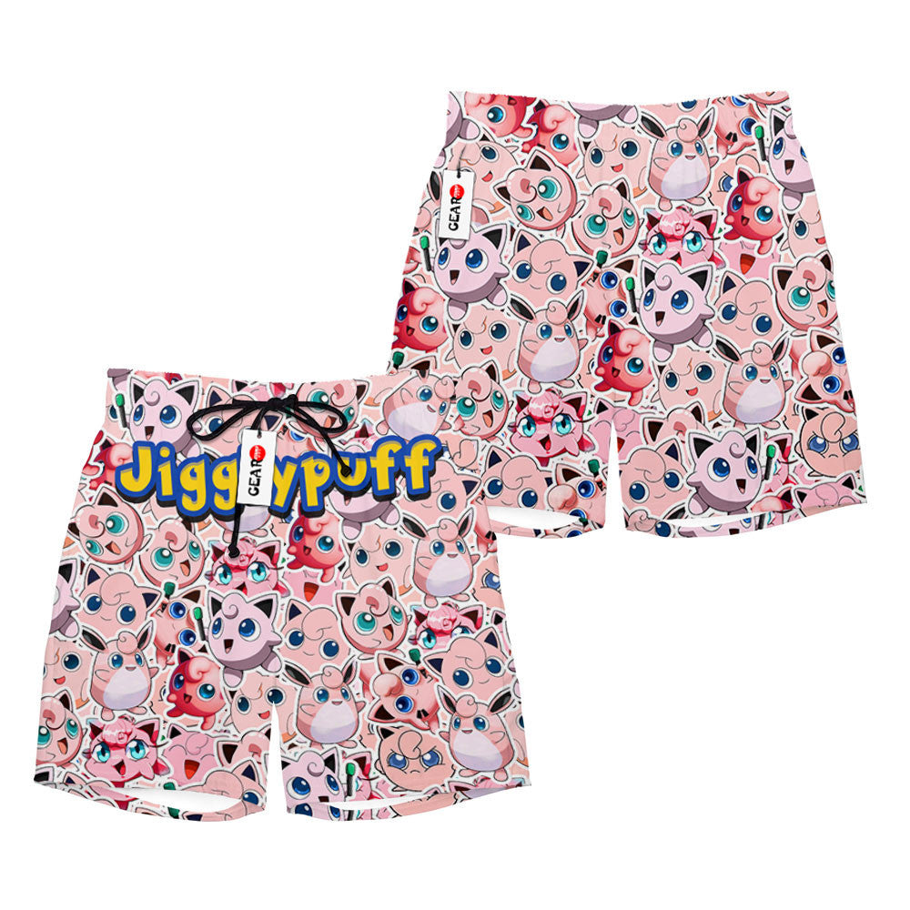 Jigglypuff Beach Shorts