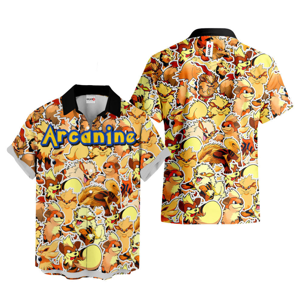 Arcanine Hawaiian Shirt