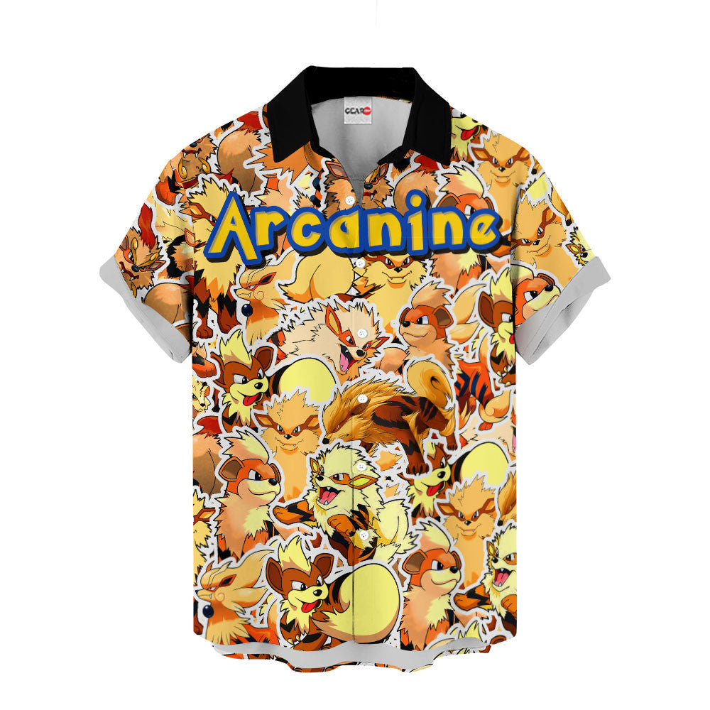 Arcanine Hawaiian Shirt