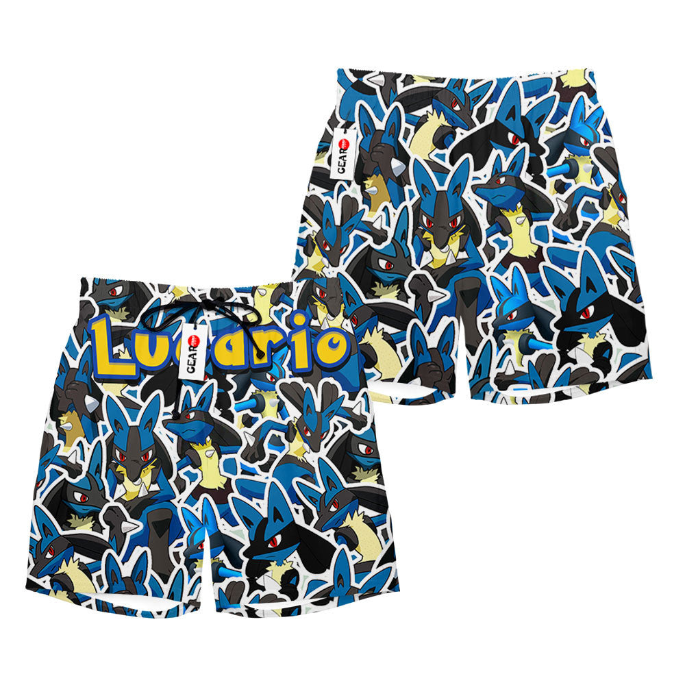 Lucario Beach Shorts
