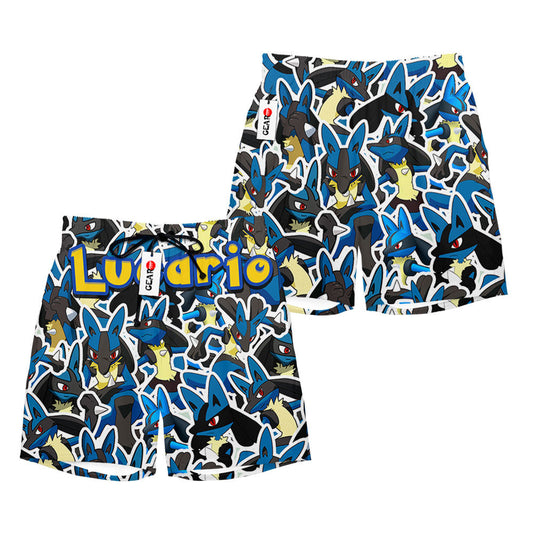 Lucario Beach Shorts