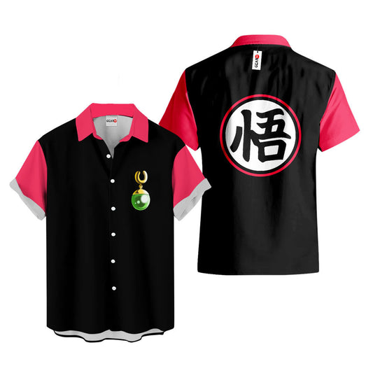 Goku Black Rose Uniform Hawaiian Shirt