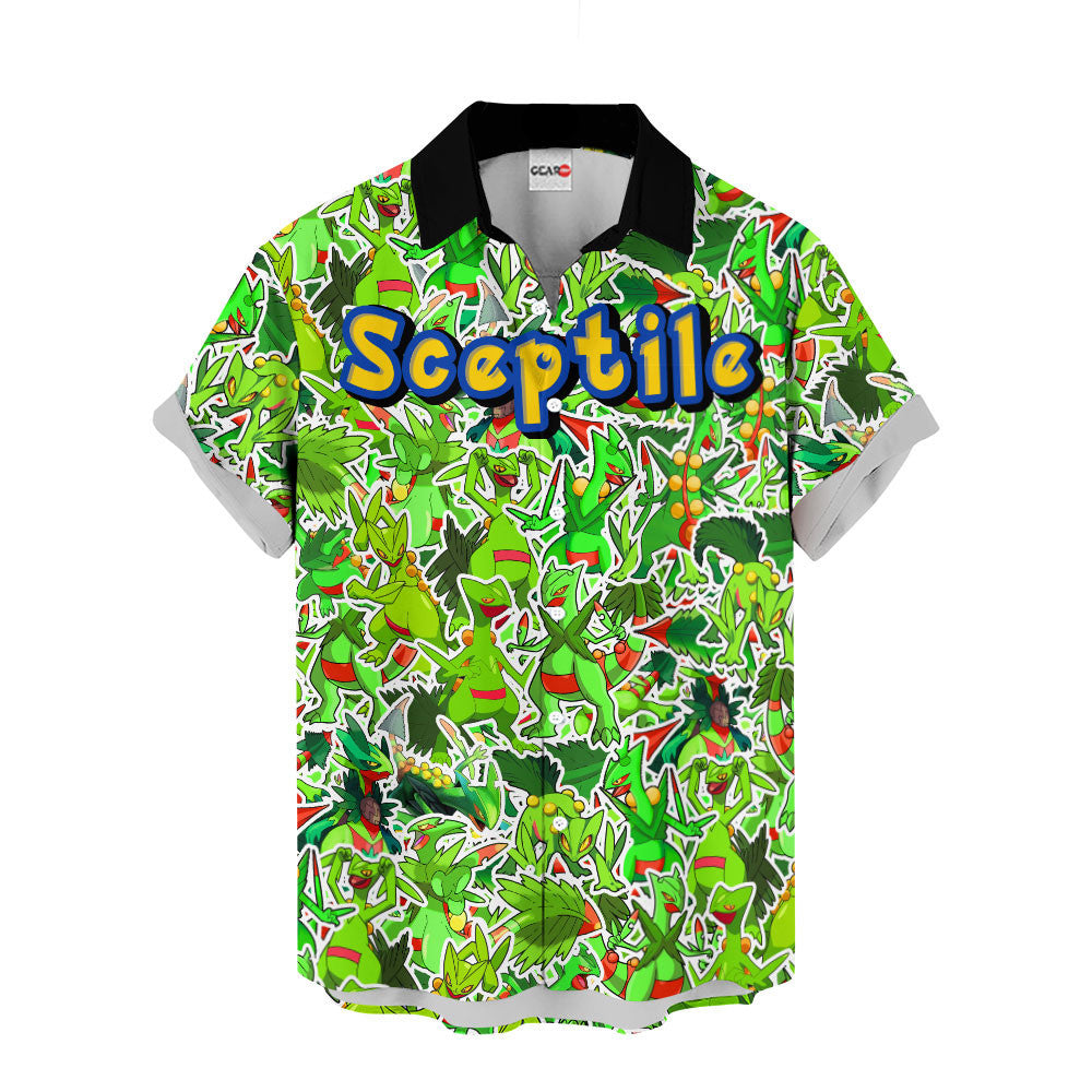 Sceptile Hawaiian Shirt