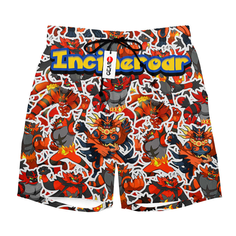 Incineroar Beach Shorts