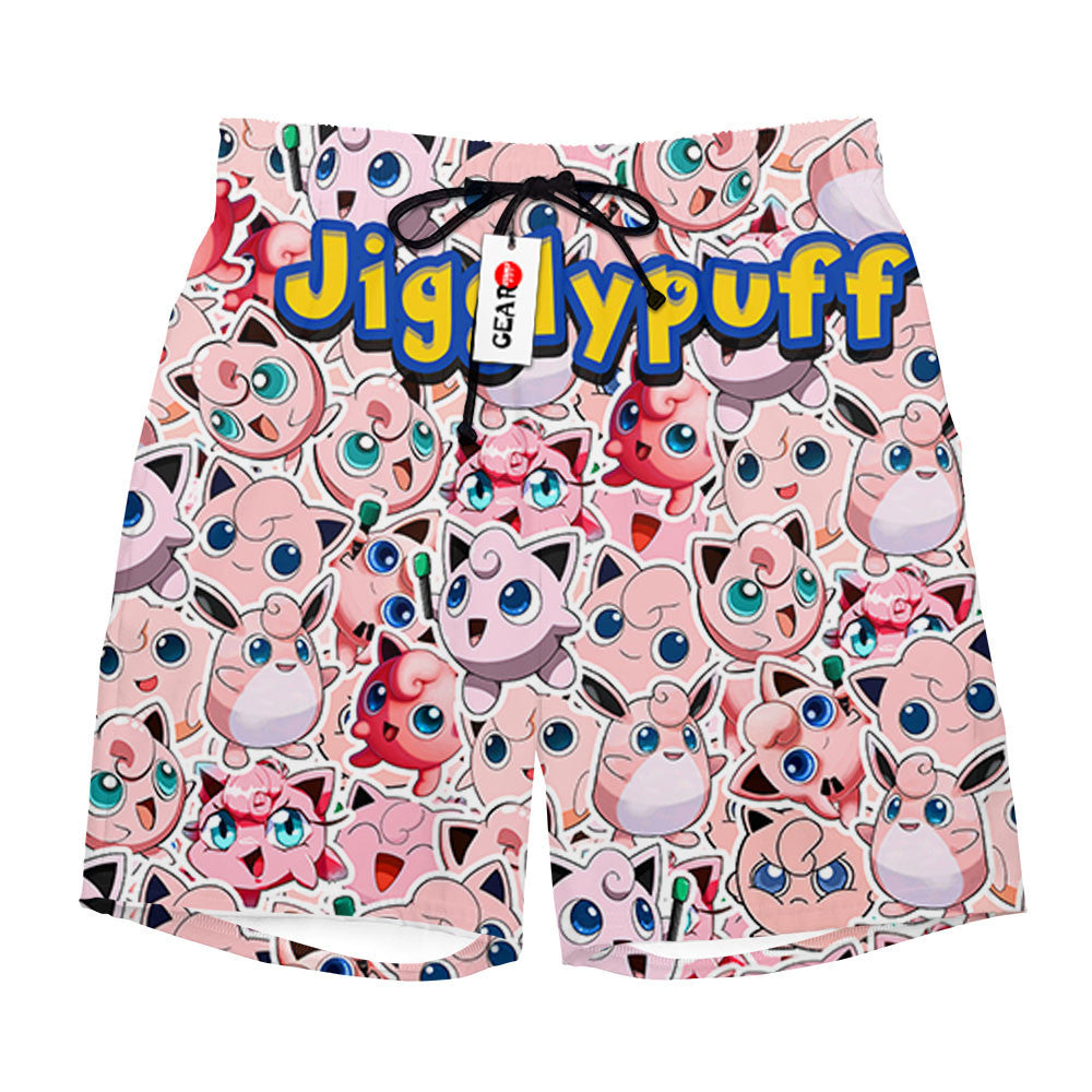 Jigglypuff Beach Shorts
