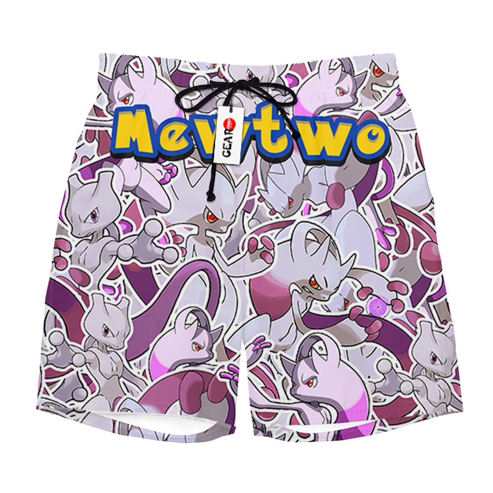 Mewtwo Beach Shorts