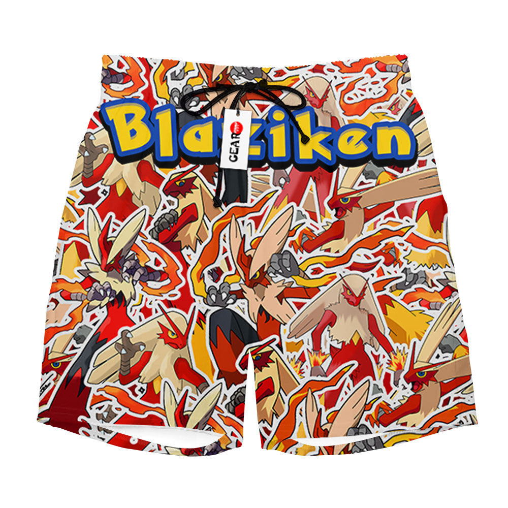 Blaziken Beach Shorts