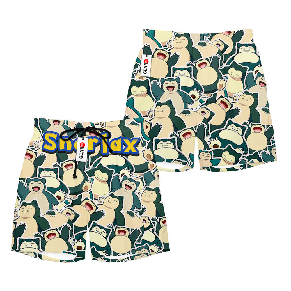 Snorlax Beach Shorts