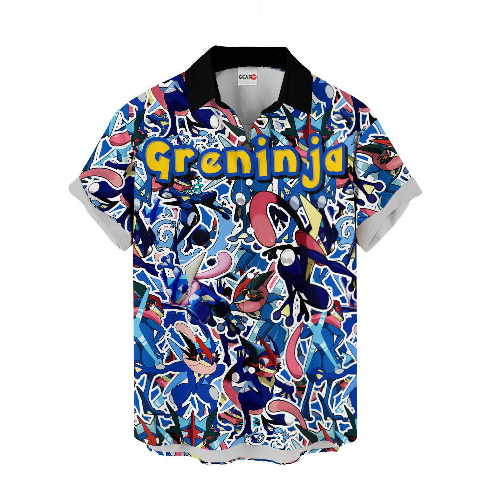 Greninja Hawaiian Shirt