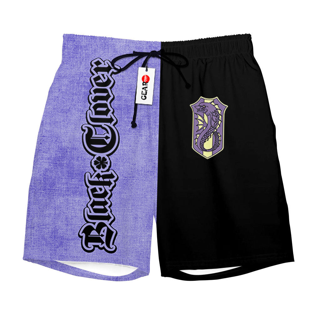 Purple Orca Beach Shorts