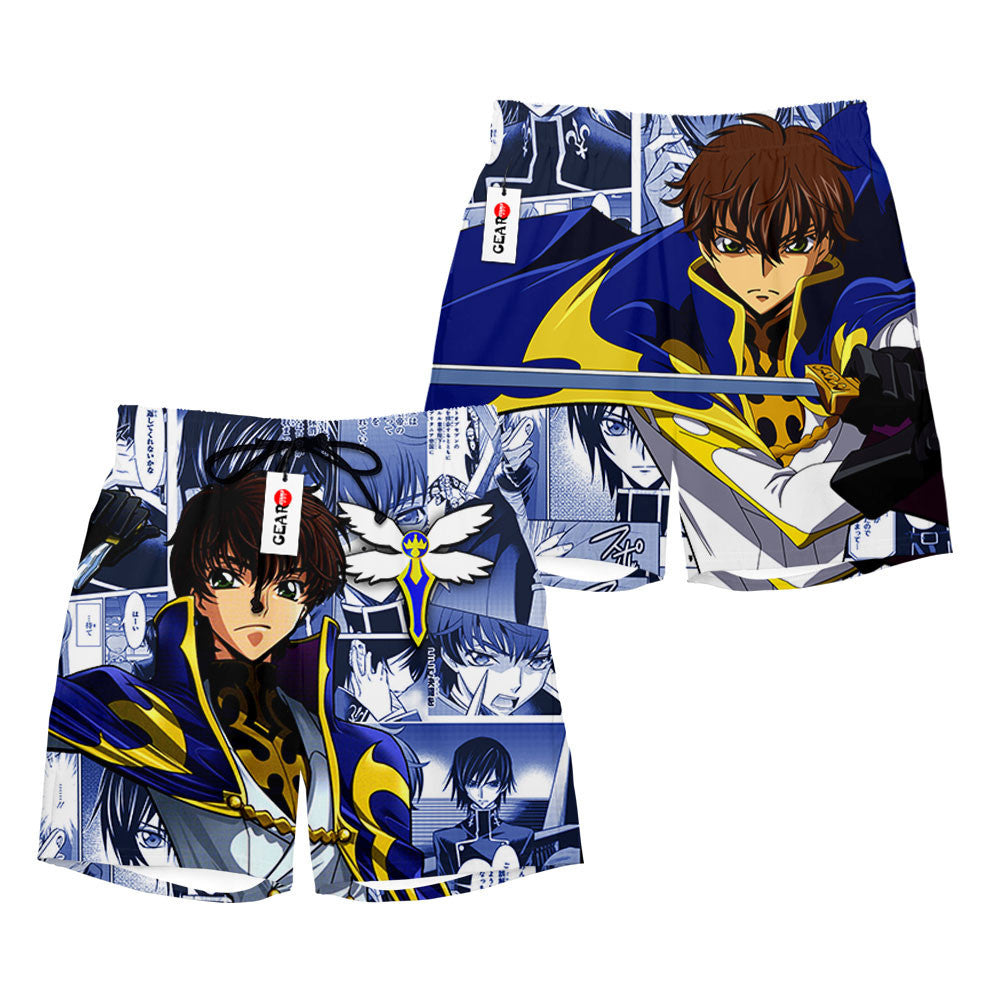 Suzaku Kururugi Beach Shorts