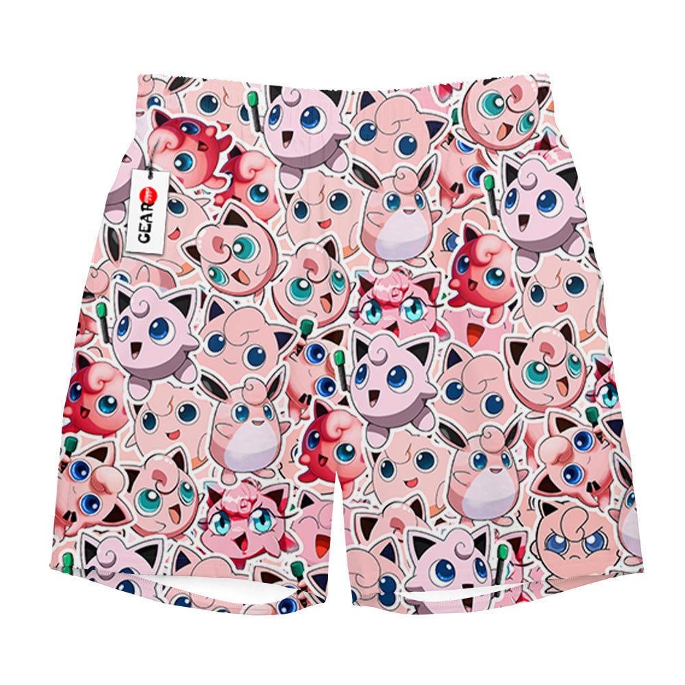 Jigglypuff Beach Shorts