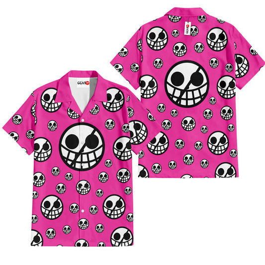 Donquixote Doflamingo Jolly Rogers Hawaiian Shirt