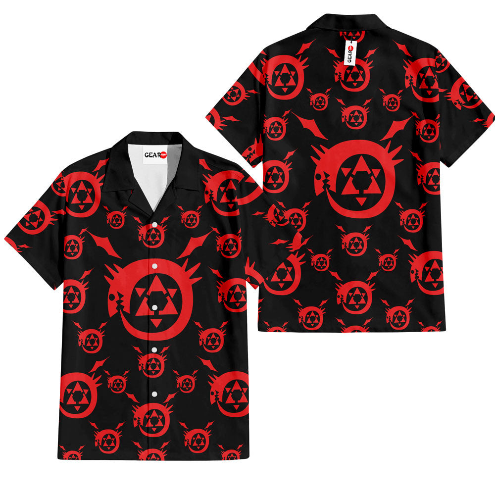 The Ouroboros Symbols Hawaiian Shirt