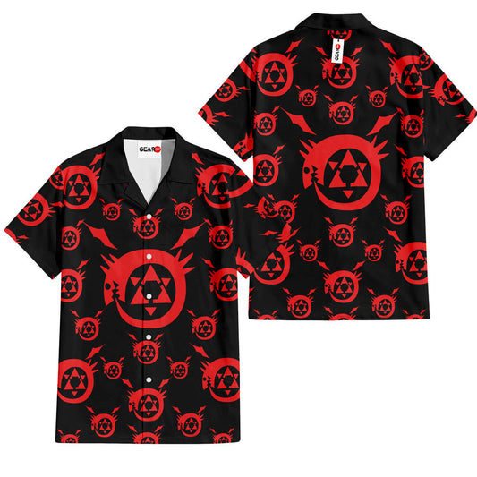 The Ouroboros Symbols Hawaiian Shirt