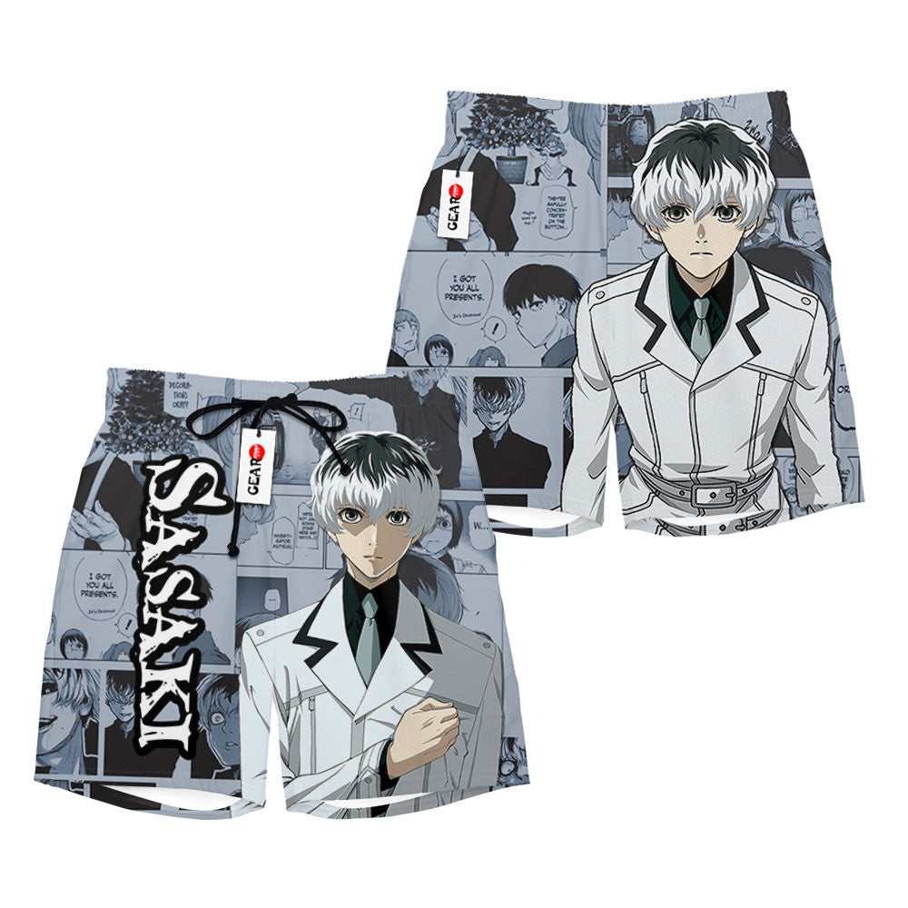 Haise Sasaki Beach Shorts Manga