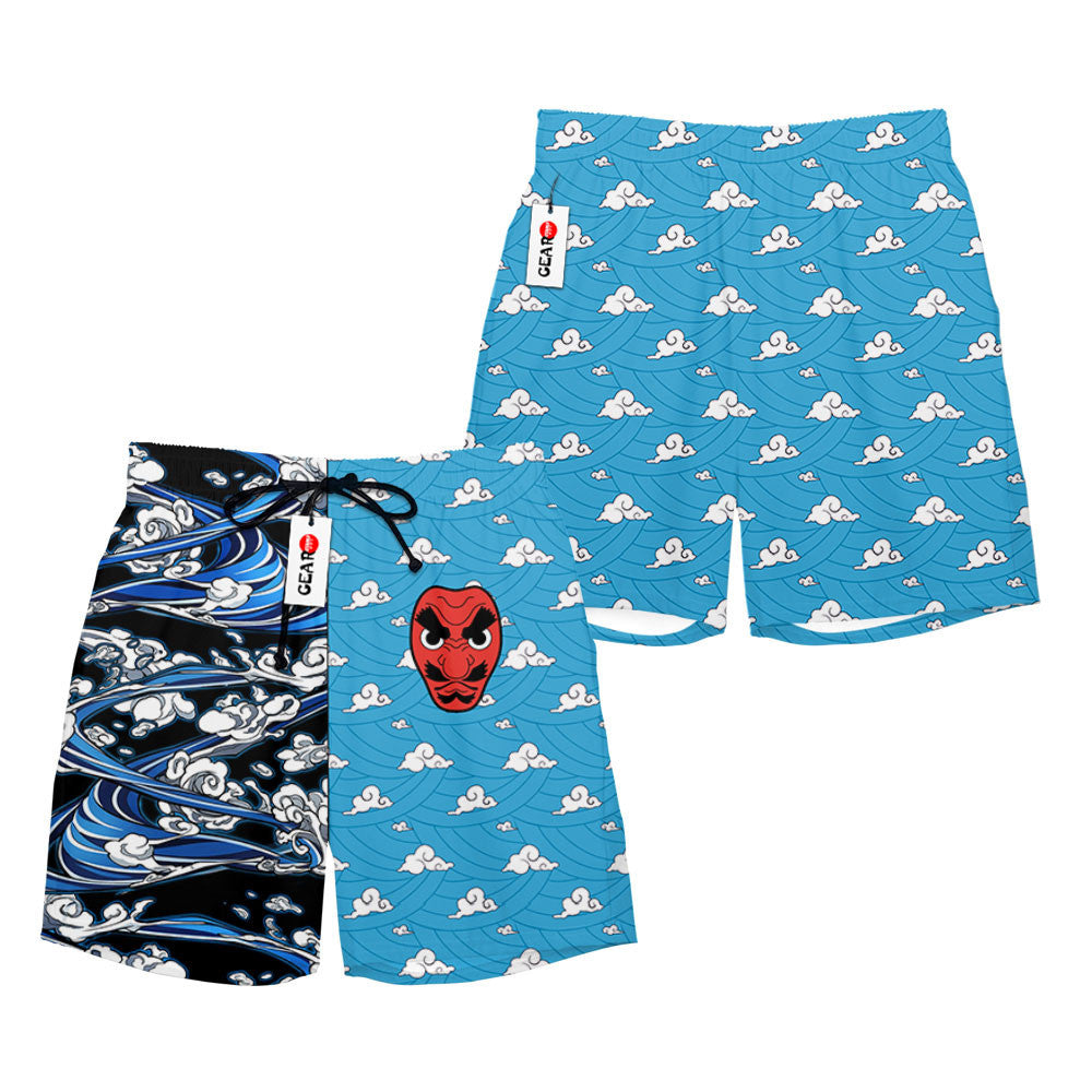 Sakonji Urokodaki Beach Shorts