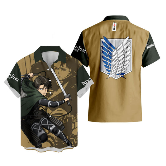 Levi Ackerman Hawaiian Shirt