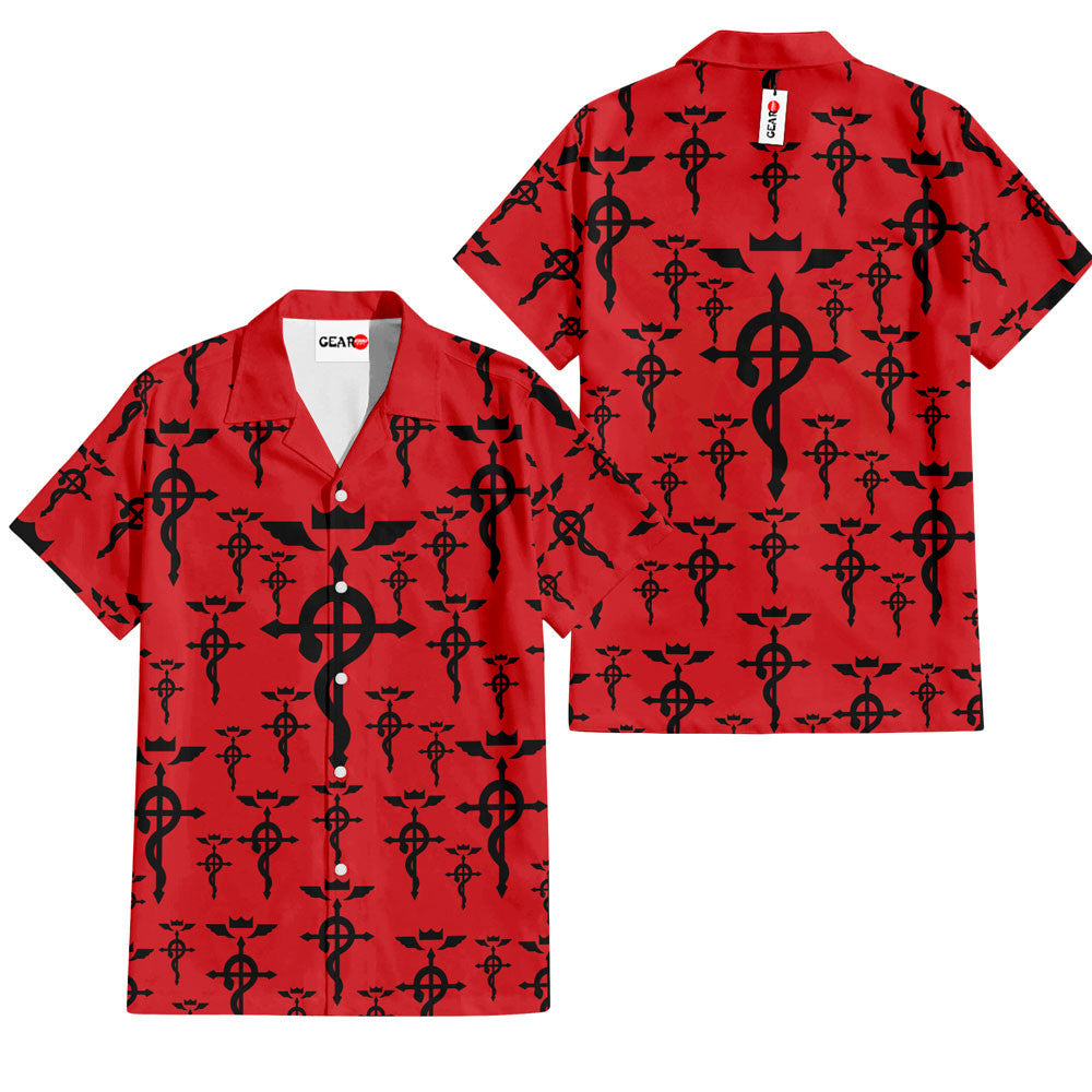 The Flamel Symbols Hawaiian Shirt