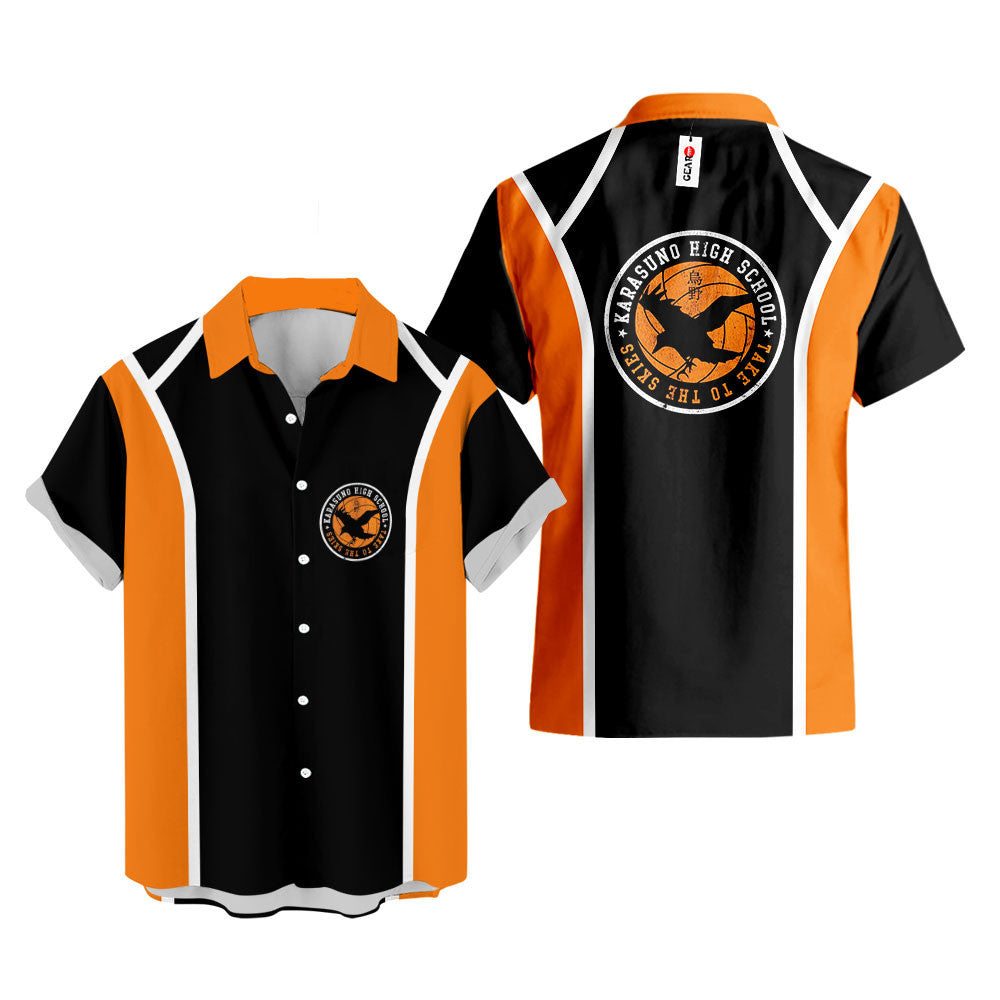 Karasuno Uniform Hawaiian Shirt