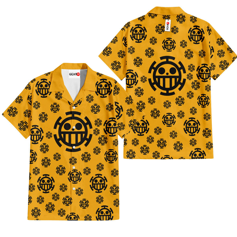 Trafalgar D. Law Jolly Rogers Hawaiian Shirt
