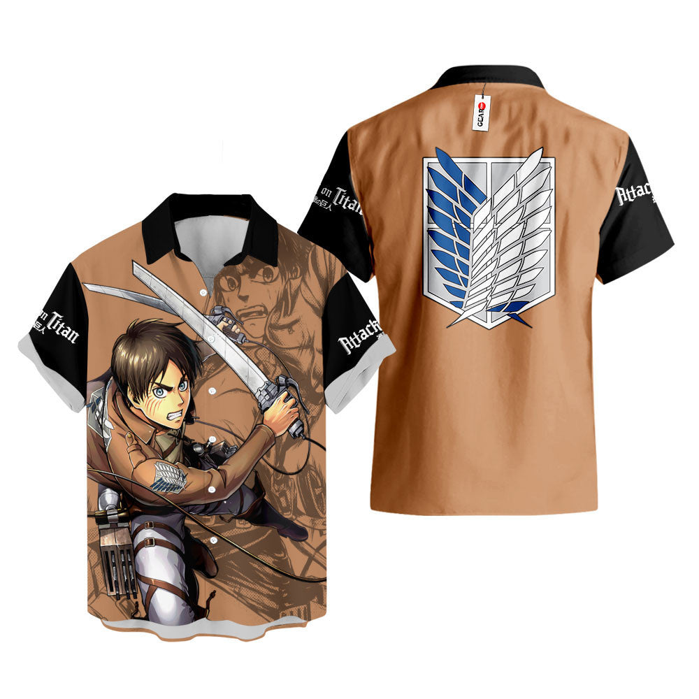 Eren Yeager Hawaiian Shirt