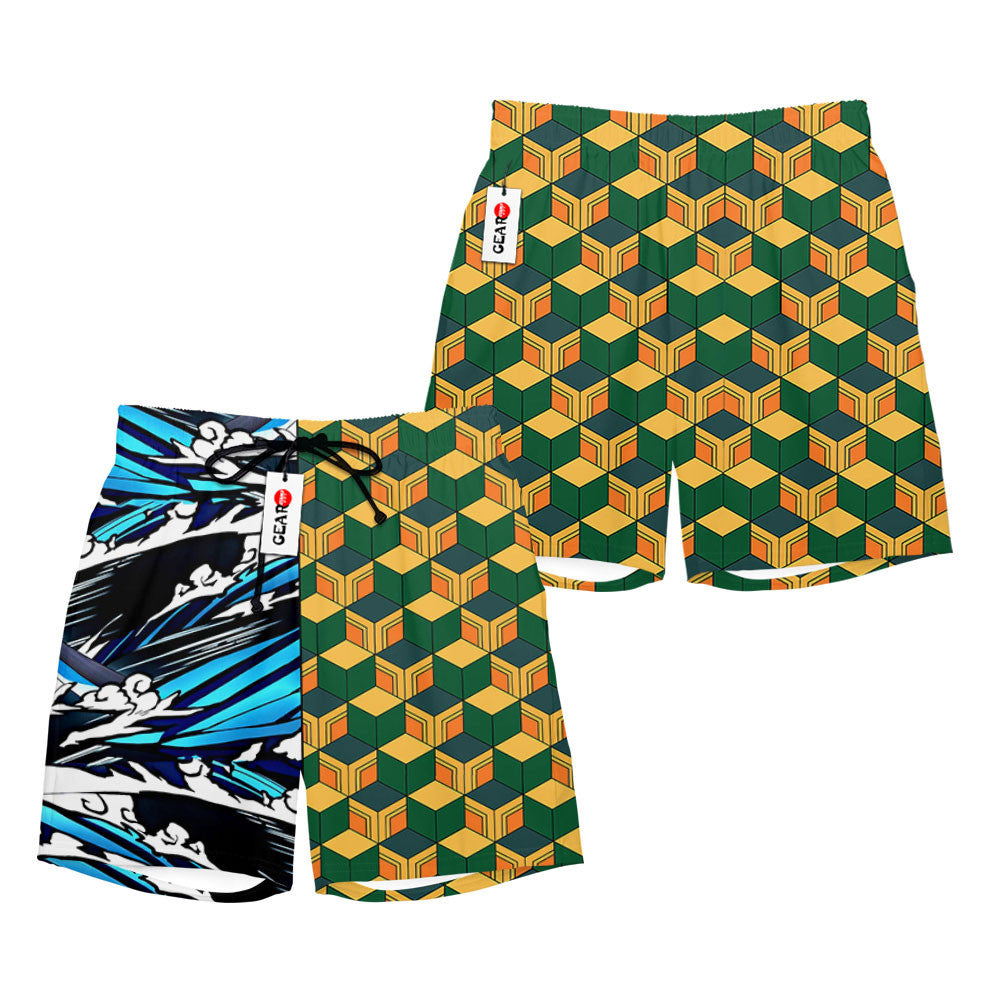 Giyu Tomioka Beach Shorts