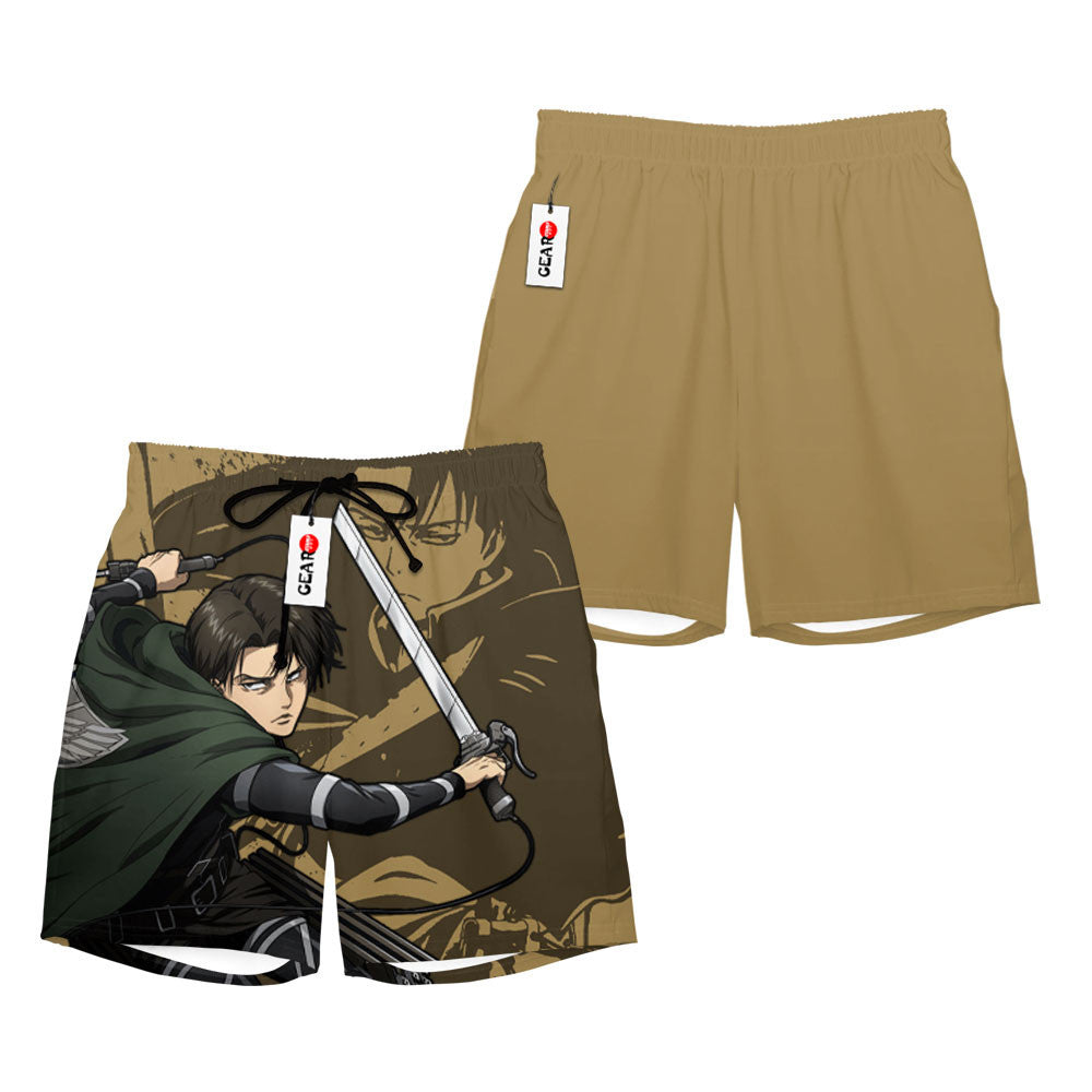 Levi Ackerman Beach Shorts