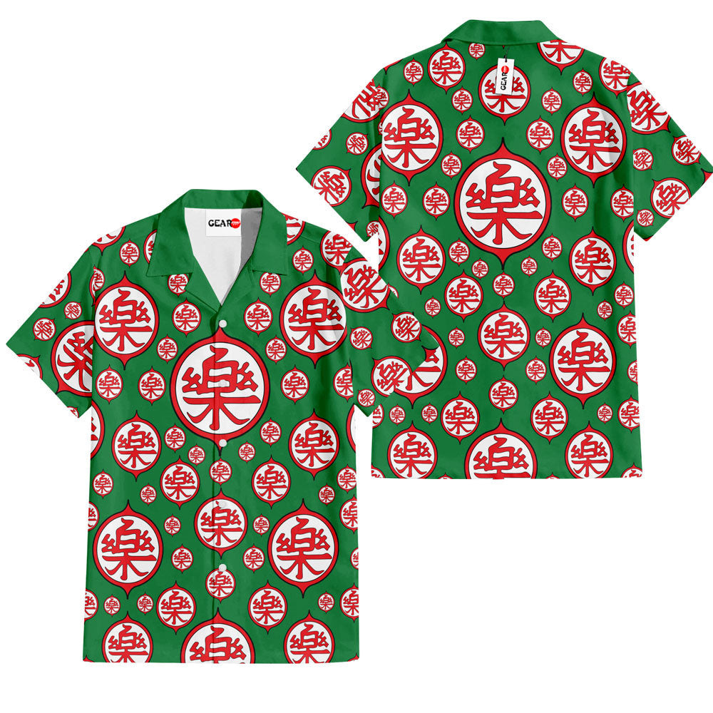 Yamcha Symbols Hawaiian Shirt