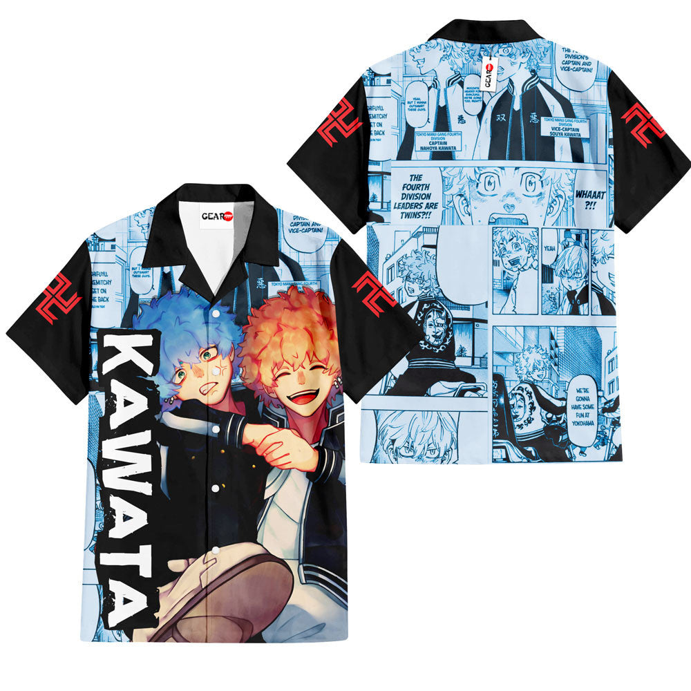 Nahoya and Souya Kawata Hawaiian Shirt