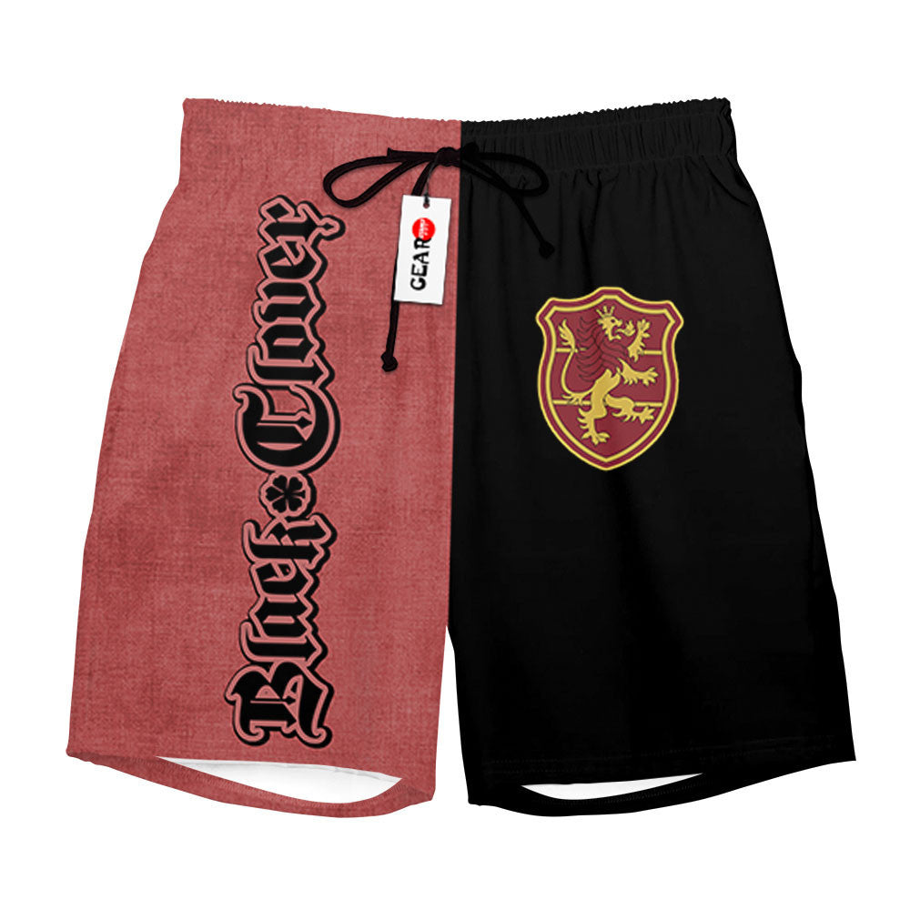 Crimson Lion Beach Shorts