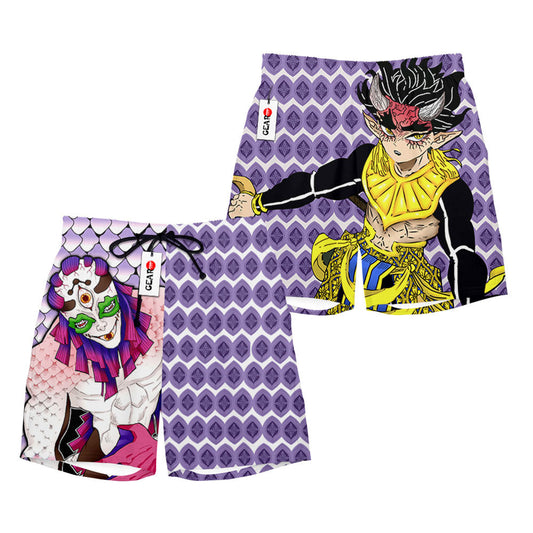 Hantengu and Gyokko Beach Shorts