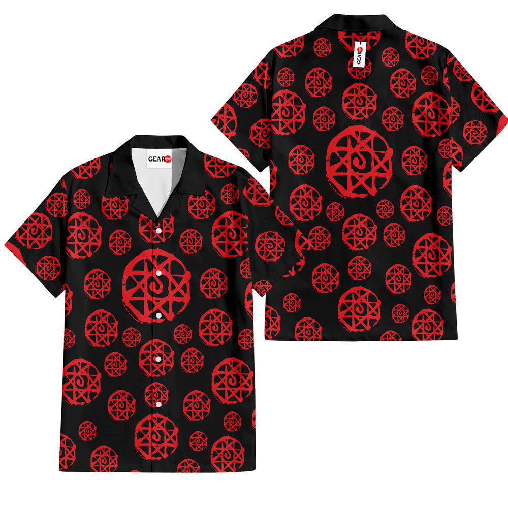 Blood Seal Symbols Hawaiian Shirt