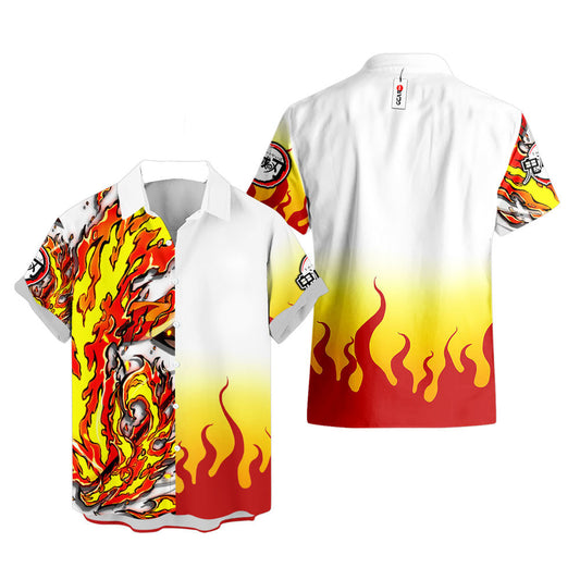 Kyojuro Rengoku Hawaiian Shirt