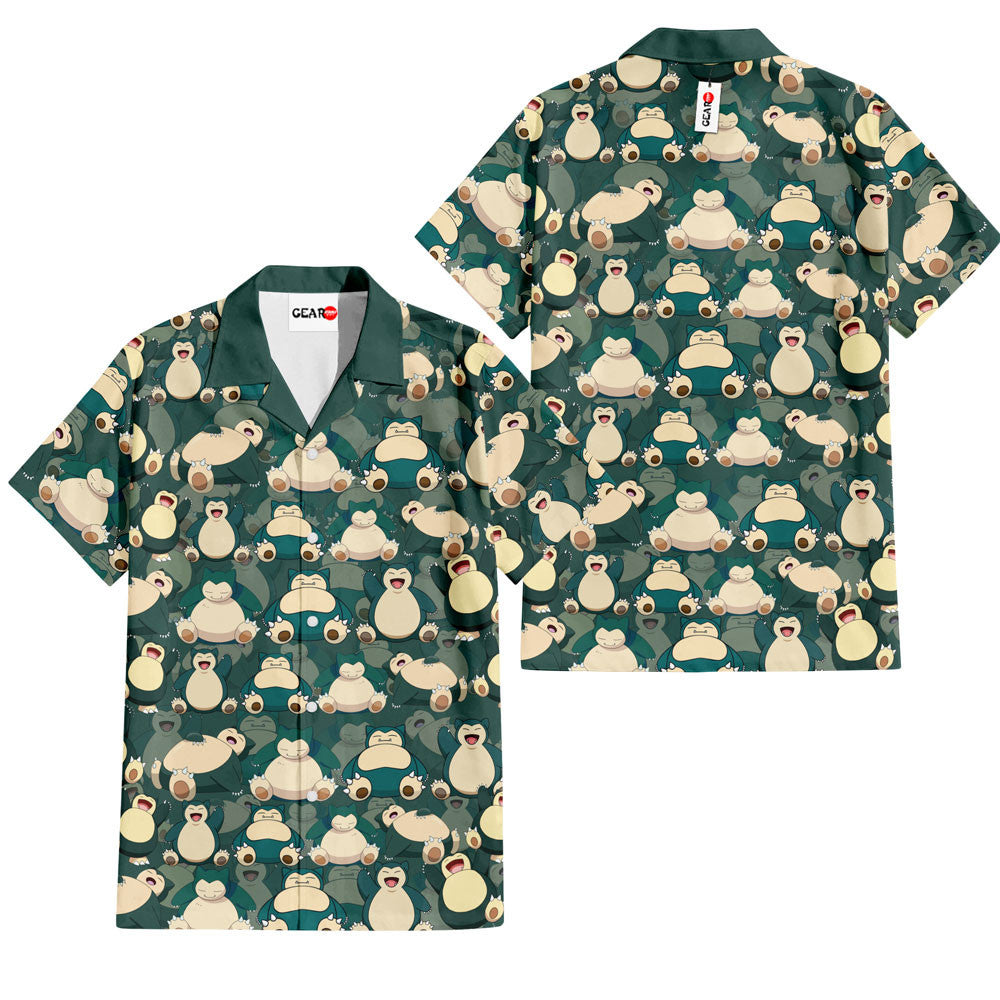 Snorlax Hawaiian Shirt