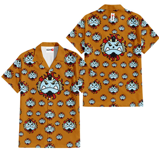Jinbe Jolly Rogers Hawaiian Shirt