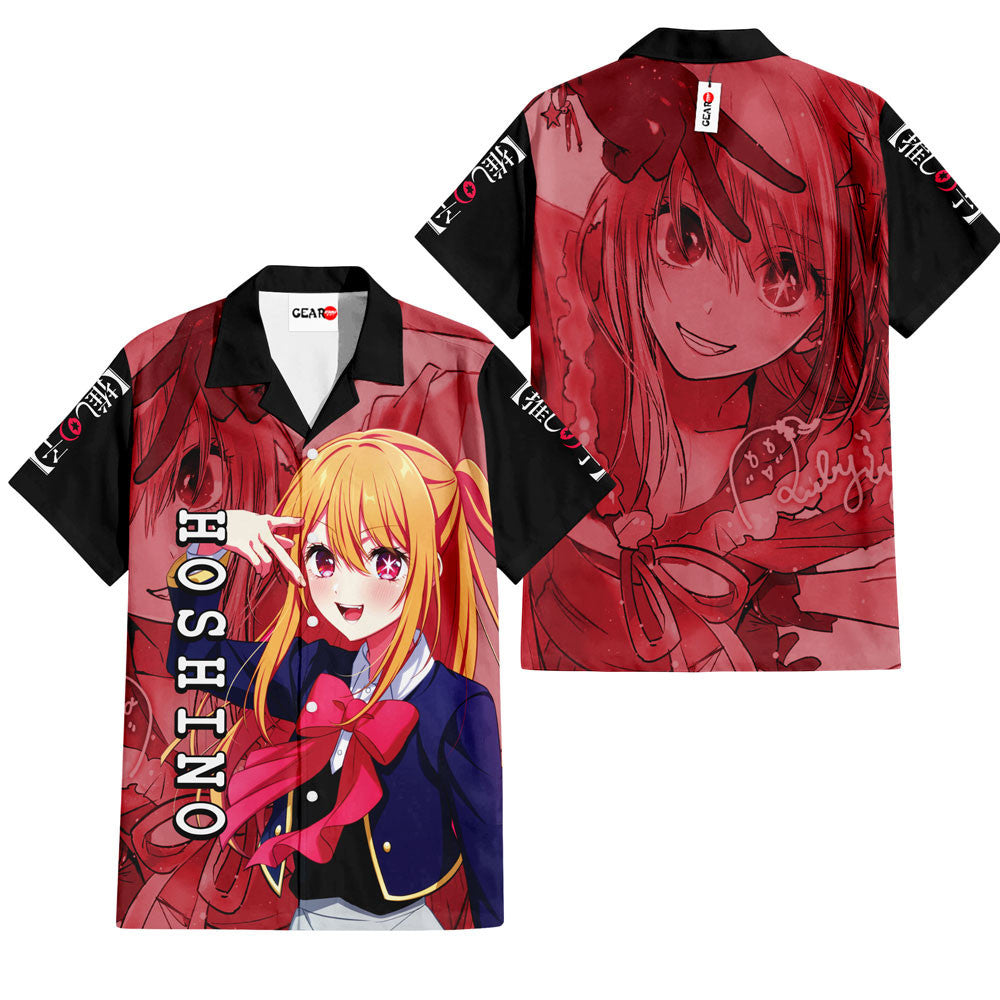 Ruby Hoshino Hawaiian Shirt Oshi No Ko