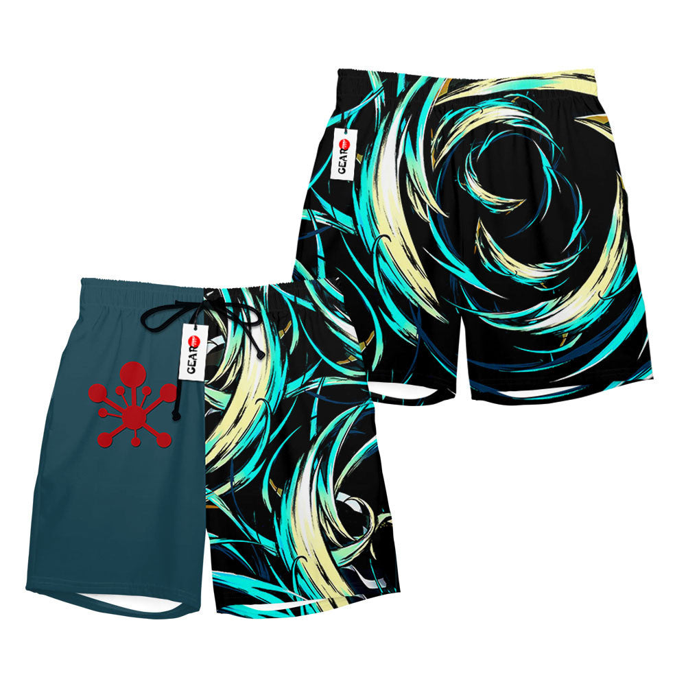 Tengen Uzui Beach Shorts