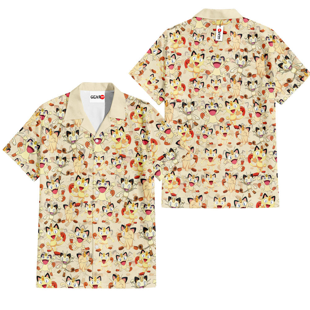 Meowth Hawaiian Shirt