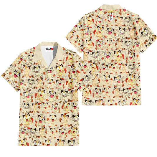 Meowth Hawaiian Shirt