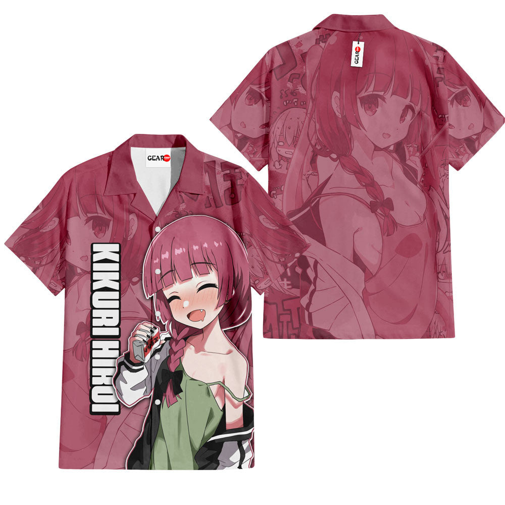 Kikuri Hiroi Hawaiian Shirt Manga Style