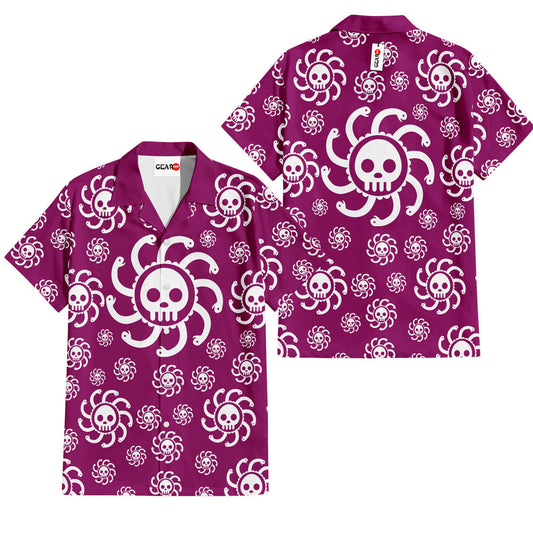Boa Hancock Jolly Rogers Hawaiian Shirt