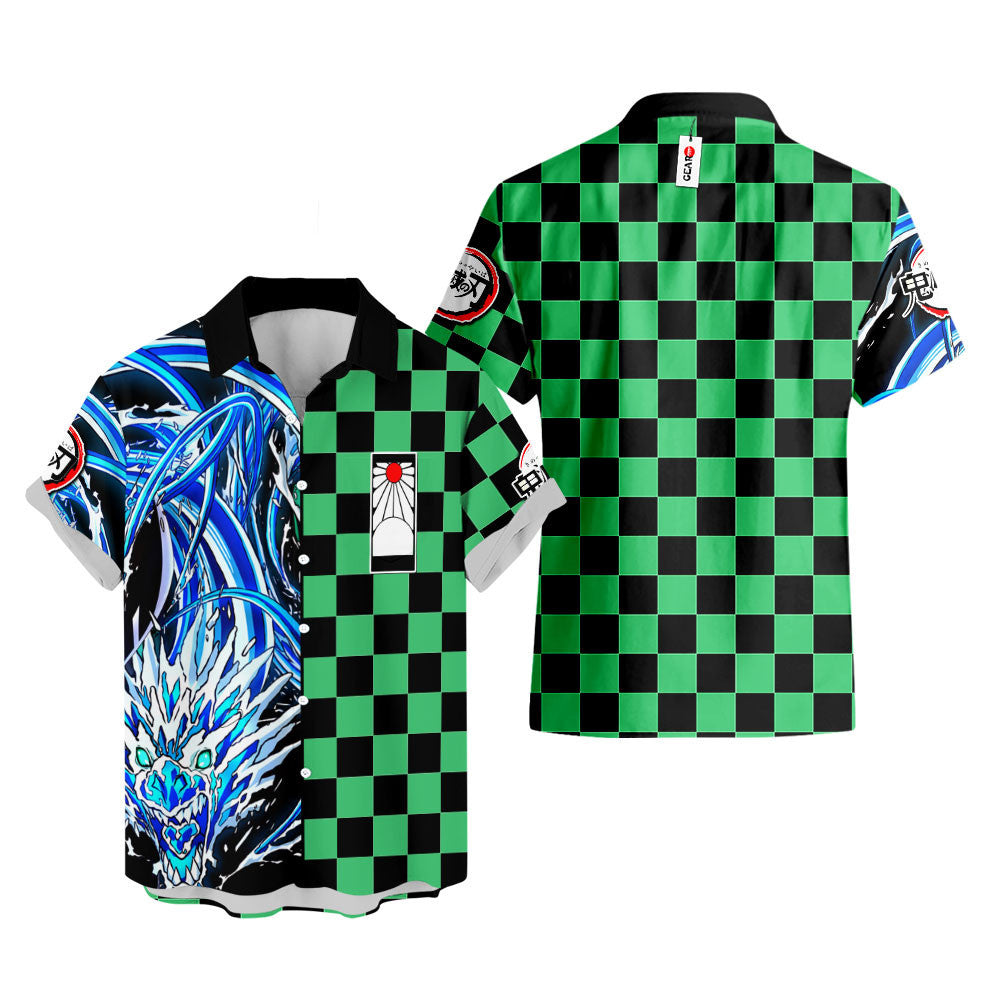 Tanjiro Water Breathing Hawaiian Shirt