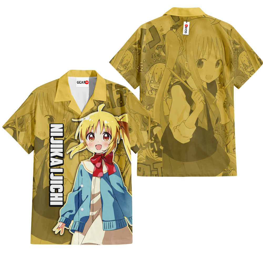 Nijika Ijichi Hawaiian Shirt Manga Style
