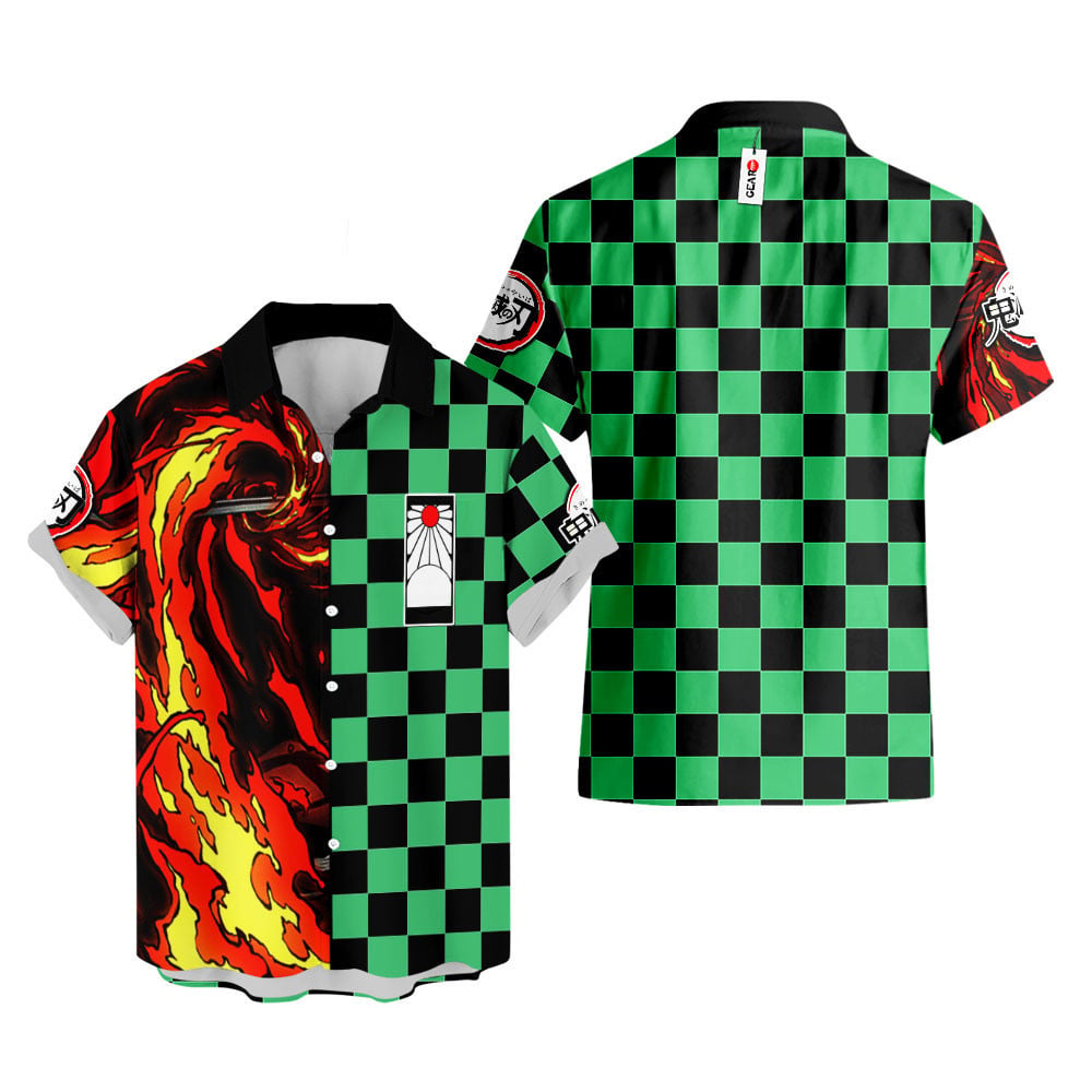 Tanjiro Sun Breathing Hawaiian Shirt