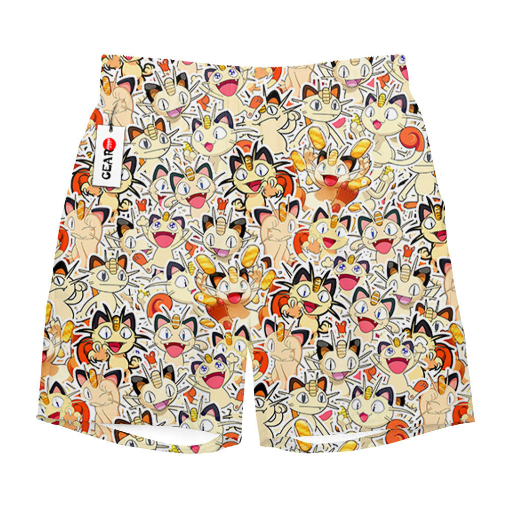 Meowth Beach Shorts