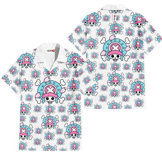 Tony Tony Chopper Jolly Rogers Hawaiian Shirt