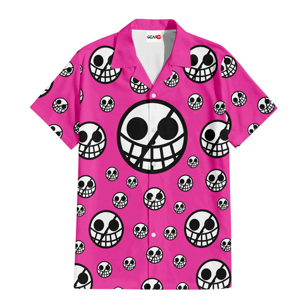 Donquixote Doflamingo Jolly Rogers Hawaiian Shirt