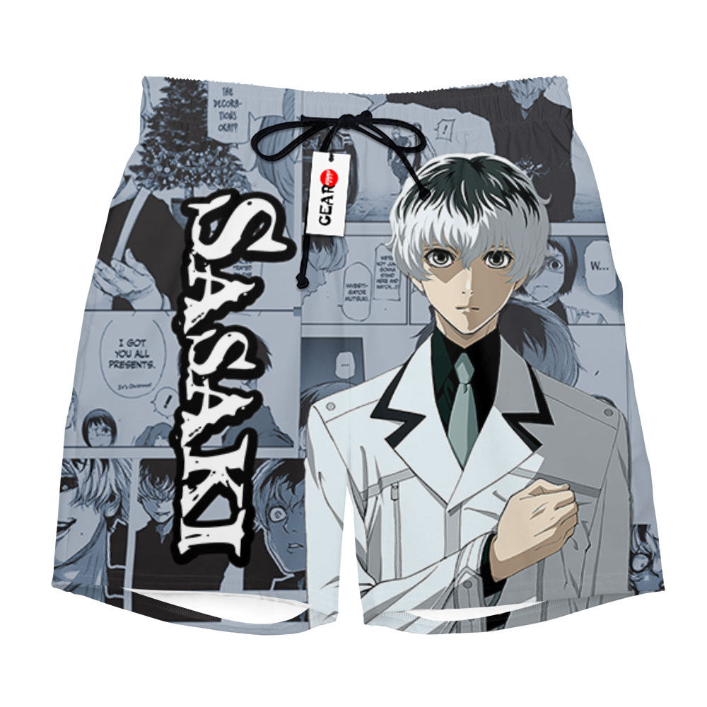 Haise Sasaki Beach Shorts Manga